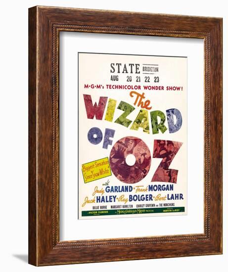 The Wizard of Oz, 1939-null-Framed Premium Giclee Print