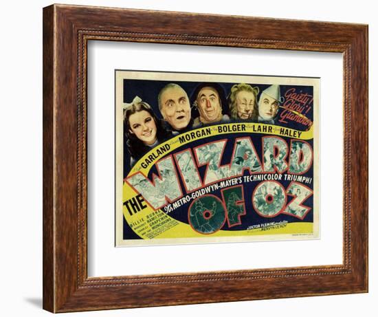 The Wizard of Oz, 1939-null-Framed Premium Giclee Print