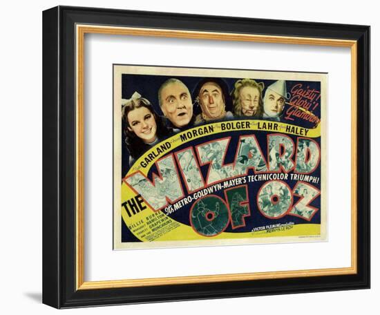 The Wizard of Oz, 1939-null-Framed Premium Giclee Print