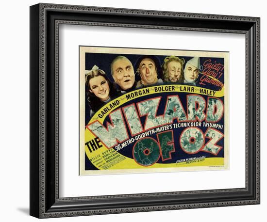 The Wizard of Oz, 1939-null-Framed Art Print