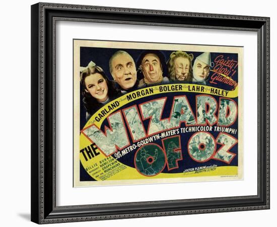 The Wizard of Oz, 1939-null-Framed Art Print