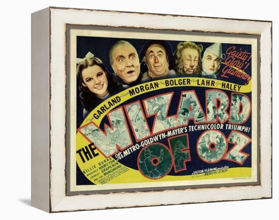 The Wizard of Oz, 1939-null-Framed Stretched Canvas