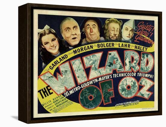 The Wizard of Oz, 1939-null-Framed Stretched Canvas