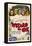 The Wizard of Oz, Australian Movie Poster, 1939-null-Framed Stretched Canvas