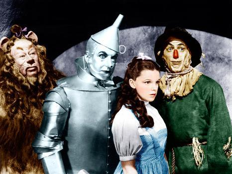 Wizard of Oz, Judy Garland, Roy Bolger, Jack Haley, Bert LahrROCK STAR  gallery