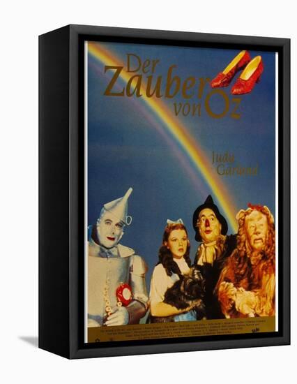 The Wizard of Oz, German Movie Poster, 1939-null-Framed Stretched Canvas