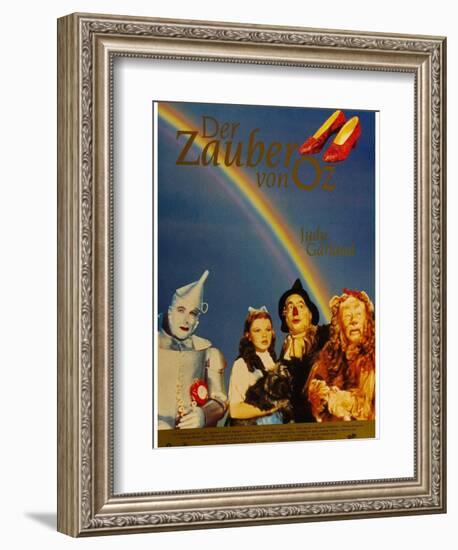 The Wizard of Oz, German Movie Poster, 1939-null-Framed Premium Giclee Print