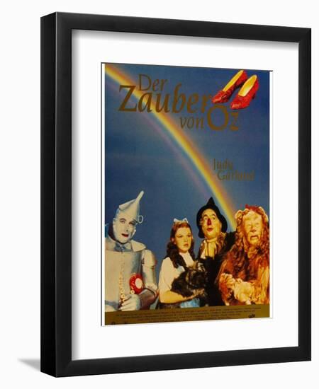 The Wizard of Oz, German Movie Poster, 1939-null-Framed Premium Giclee Print