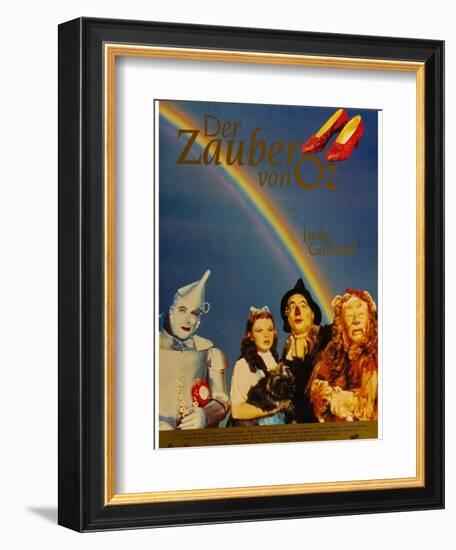 The Wizard of Oz, German Movie Poster, 1939-null-Framed Premium Giclee Print