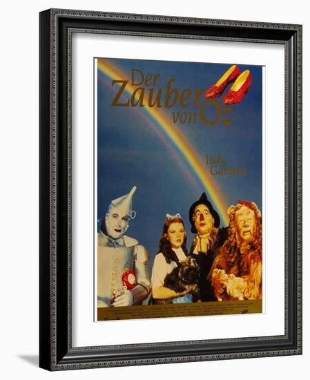 The Wizard of Oz, German Movie Poster, 1939-null-Framed Art Print