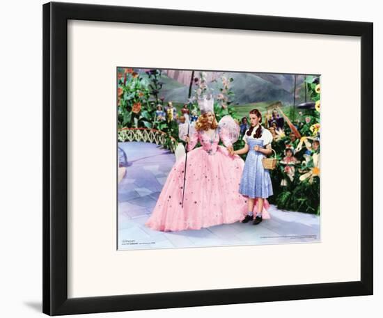 The Wizard of Oz: Glitter Glinda-null-Framed Art Print
