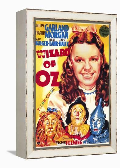 The Wizard of Oz, Italian Movie Poster, 1939-null-Framed Stretched Canvas