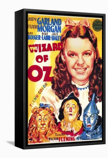 The Wizard of Oz, Italian Movie Poster, 1939-null-Framed Stretched Canvas