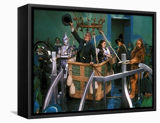 The Wizard of Oz, Jack Haley, Frank Morgan, Toto the Dog, Judy Garland, Ray Bolger, Bert Lahr, 1939-null-Framed Stretched Canvas