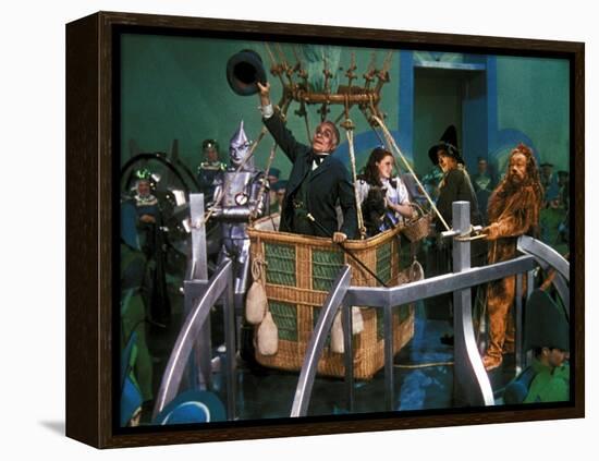 The Wizard of Oz, Jack Haley, Frank Morgan, Toto the Dog, Judy Garland, Ray Bolger, Bert Lahr, 1939-null-Framed Stretched Canvas