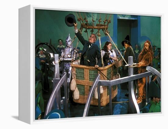 The Wizard of Oz, Jack Haley, Frank Morgan, Toto the Dog, Judy Garland, Ray Bolger, Bert Lahr, 1939-null-Framed Stretched Canvas