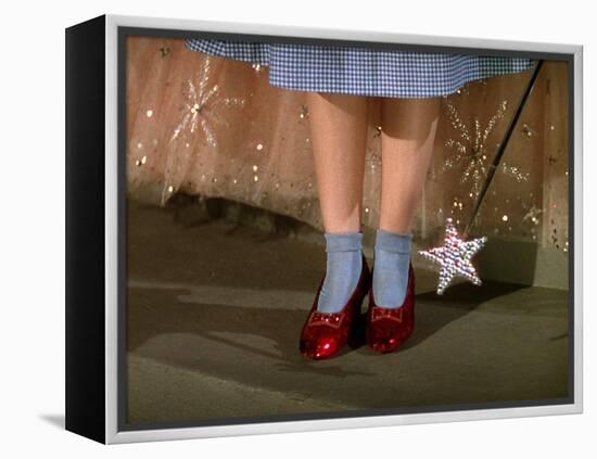 The Wizard of Oz, Judy Garland, 1939-null-Framed Stretched Canvas