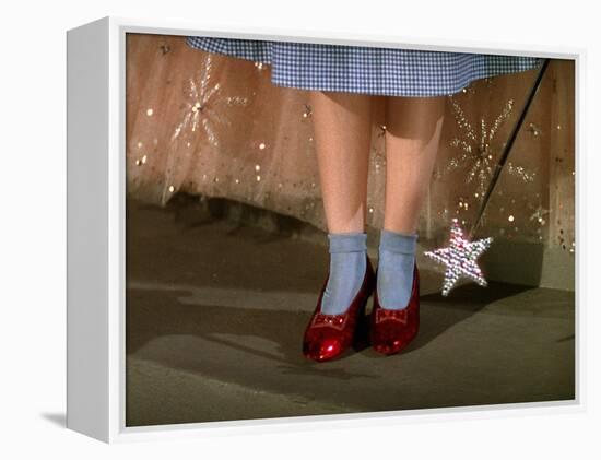 The Wizard of Oz, Judy Garland, 1939-null-Framed Stretched Canvas