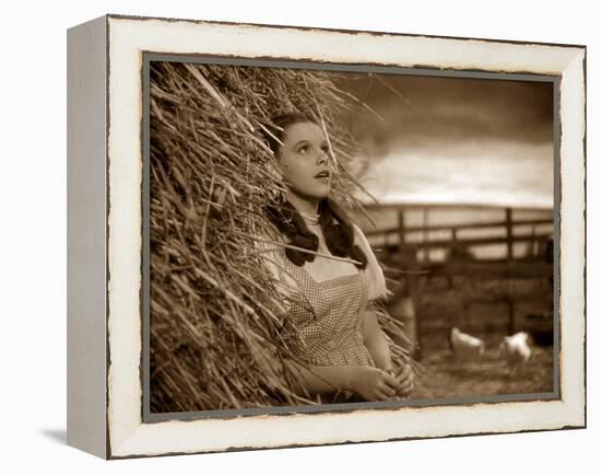 The Wizard of Oz, Judy Garland, 1939-null-Framed Stretched Canvas