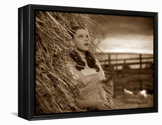 The Wizard of Oz, Judy Garland, 1939-null-Framed Stretched Canvas