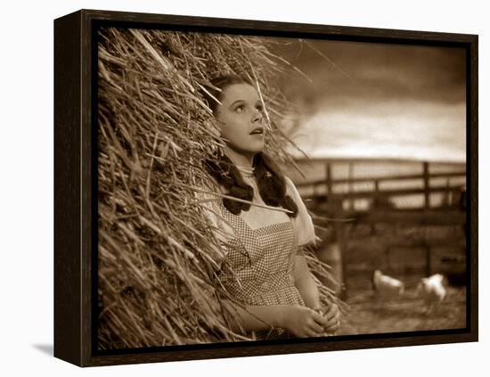 The Wizard of Oz, Judy Garland, 1939-null-Framed Stretched Canvas