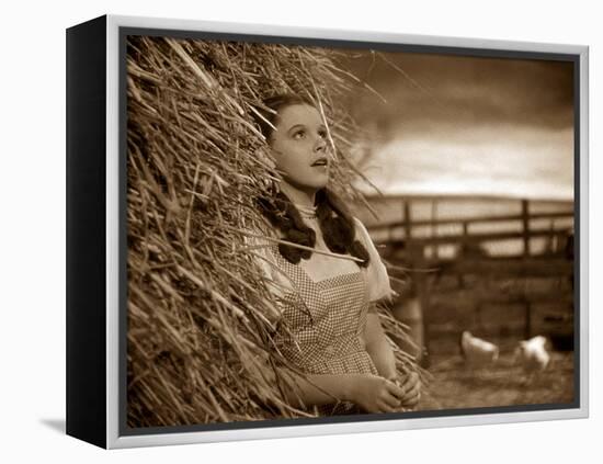 The Wizard of Oz, Judy Garland, 1939-null-Framed Stretched Canvas