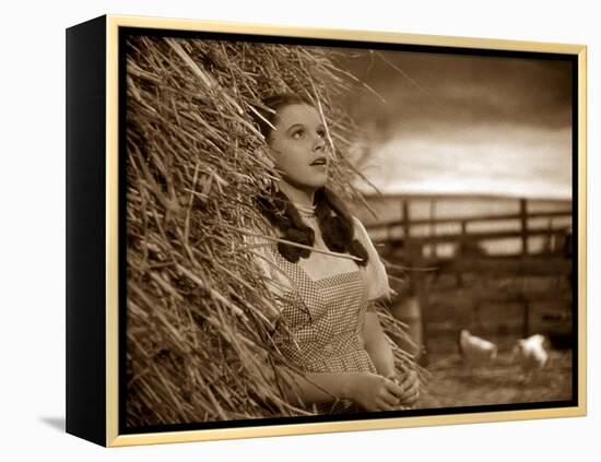 The Wizard of Oz, Judy Garland, 1939-null-Framed Stretched Canvas