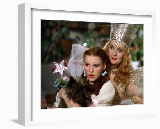 The Wizard of Oz, Judy Garland, Billie Burke, 1939-null-Framed Photo