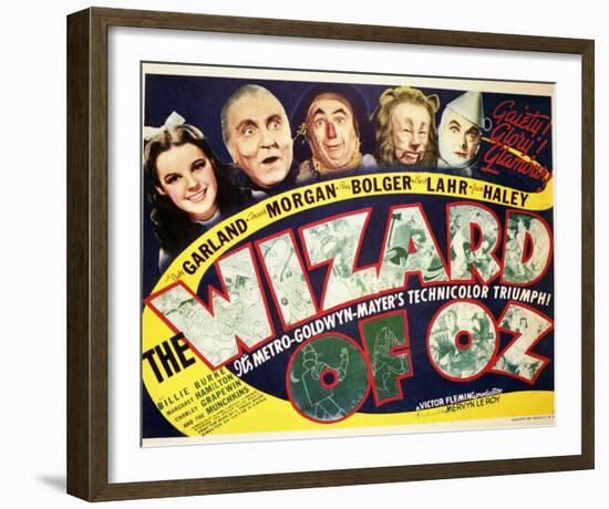 The Wizard of Oz - Lobby Card Reproduction-null-Framed Photo