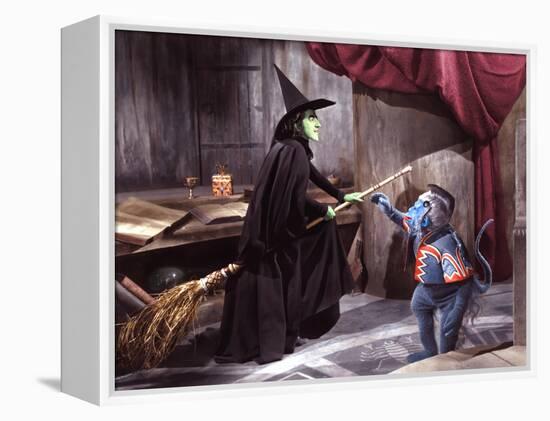 The Wizard of Oz, Margaret Hamilton, 1939-null-Framed Stretched Canvas