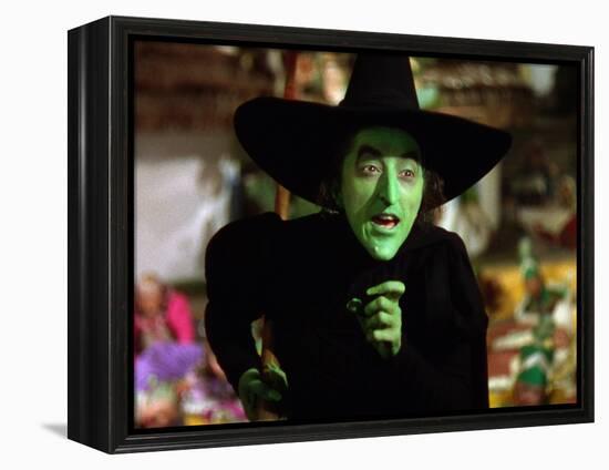 The Wizard of Oz, Margaret Hamilton, 1939-null-Framed Stretched Canvas