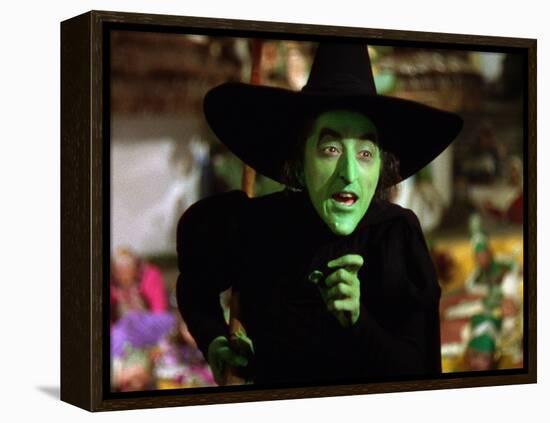 The Wizard of Oz, Margaret Hamilton, 1939-null-Framed Stretched Canvas