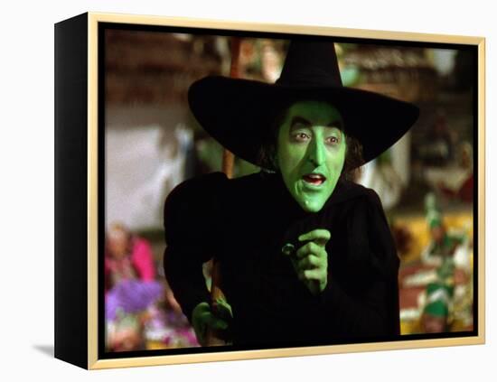 The Wizard of Oz, Margaret Hamilton, 1939-null-Framed Stretched Canvas