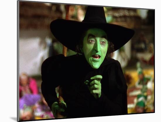 The Wizard of Oz, Margaret Hamilton, 1939-null-Mounted Photo