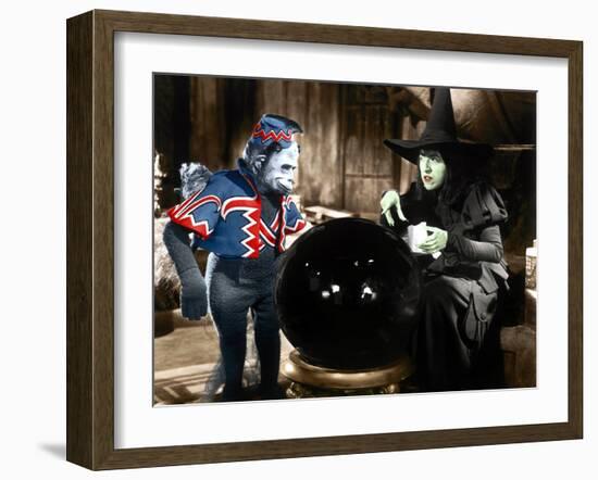 The Wizard of Oz, Margaret Hamilton (Right), 1939-null-Framed Premium Photographic Print