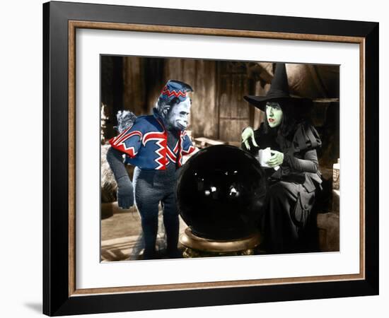 The Wizard of Oz, Margaret Hamilton (Right), 1939-null-Framed Premium Photographic Print