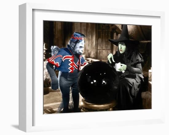 The Wizard of Oz, Margaret Hamilton (Right), 1939-null-Framed Premium Photographic Print