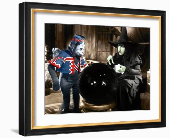 The Wizard of Oz, Margaret Hamilton (Right), 1939-null-Framed Premium Photographic Print