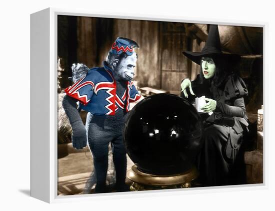 The Wizard of Oz, Margaret Hamilton (Right), 1939-null-Framed Stretched Canvas