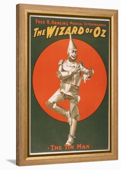 "The Wizard of Oz" Musical Theatre Poster No.2-Lantern Press-Framed Stretched Canvas