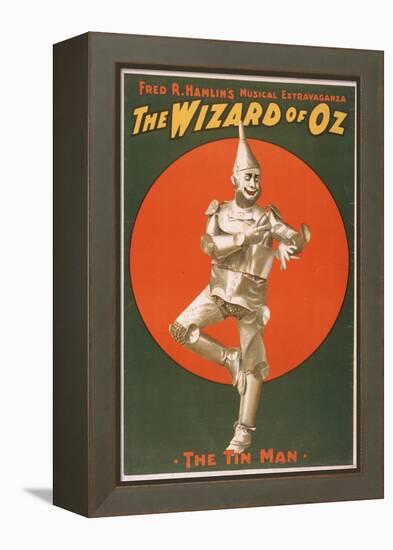 "The Wizard of Oz" Musical Theatre Poster No.2-Lantern Press-Framed Stretched Canvas