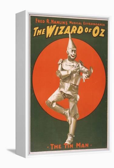 "The Wizard of Oz" Musical Theatre Poster No.2-Lantern Press-Framed Stretched Canvas