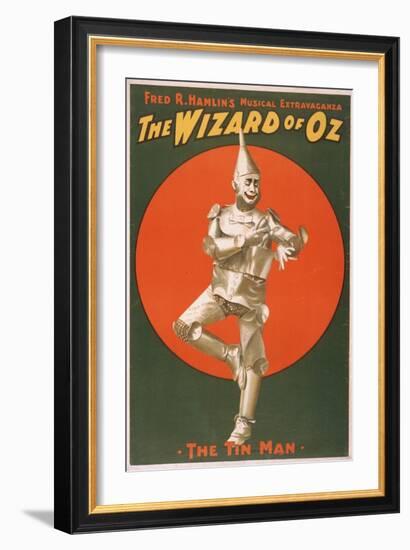 "The Wizard of Oz" Musical Theatre Poster No.2-Lantern Press-Framed Premium Giclee Print