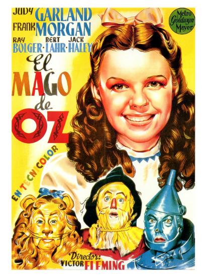 The Wizard Of Oz Spanish Movie Poster 1939 Art Print Art Com