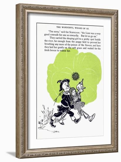 The Wizard of Oz-William Wallace Denslow-Framed Giclee Print