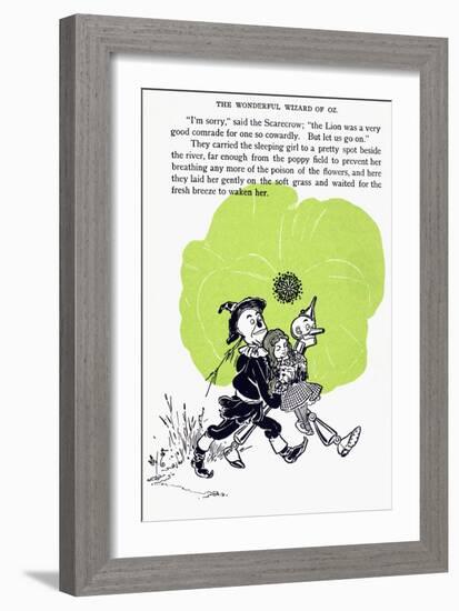 The Wizard of Oz-William Wallace Denslow-Framed Giclee Print