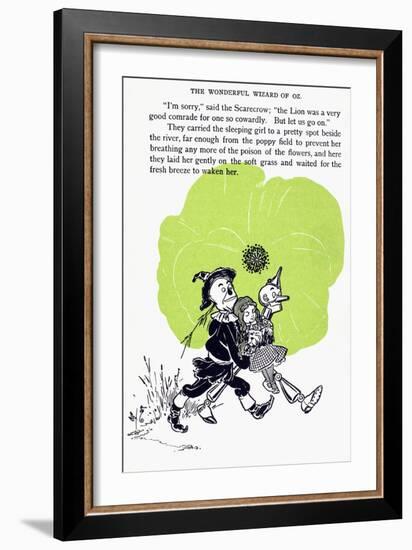 The Wizard of Oz-William Wallace Denslow-Framed Giclee Print