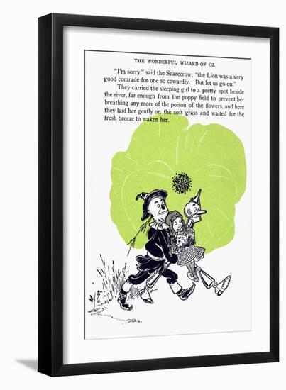 The Wizard of Oz-William Wallace Denslow-Framed Giclee Print