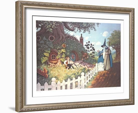 The Wizard's Visit-Brothers Hildebrandt-Framed Limited Edition