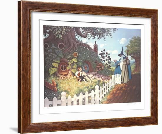 The Wizard's Visit-Brothers Hildebrandt-Framed Limited Edition